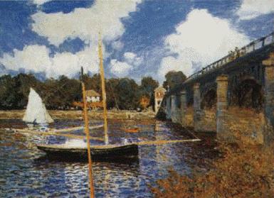 Claude Monet Bridge at Argenteuil